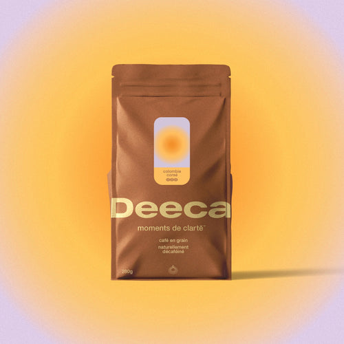 Colombia Dark Roast Decaf Coffee Beans - deeca