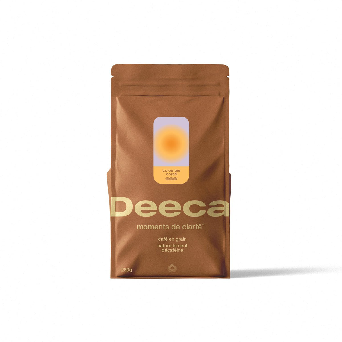 Colombia Dark Roast Decaf Coffee Beans - deeca