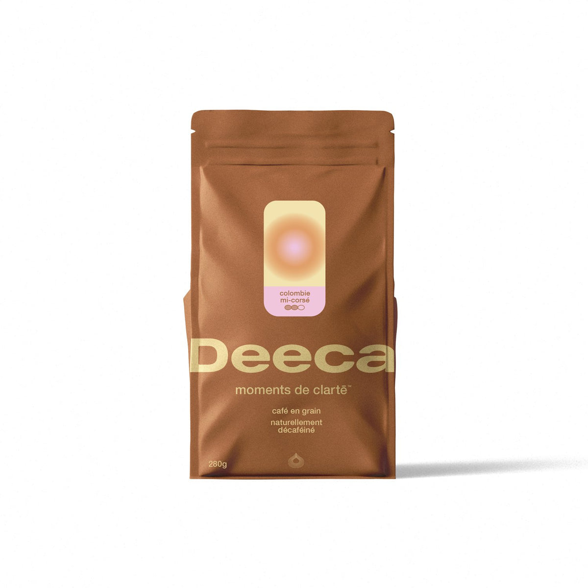 Colombia Medium-Dark Roast Decaf Coffee Beans - deeca
