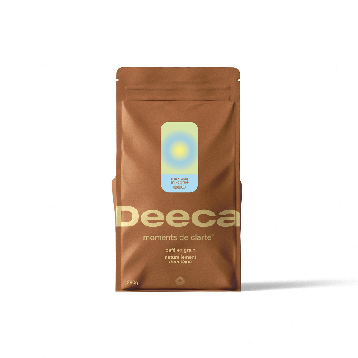 Mexico Medium-Dark Roast Decaf Coffee Beans - deeca