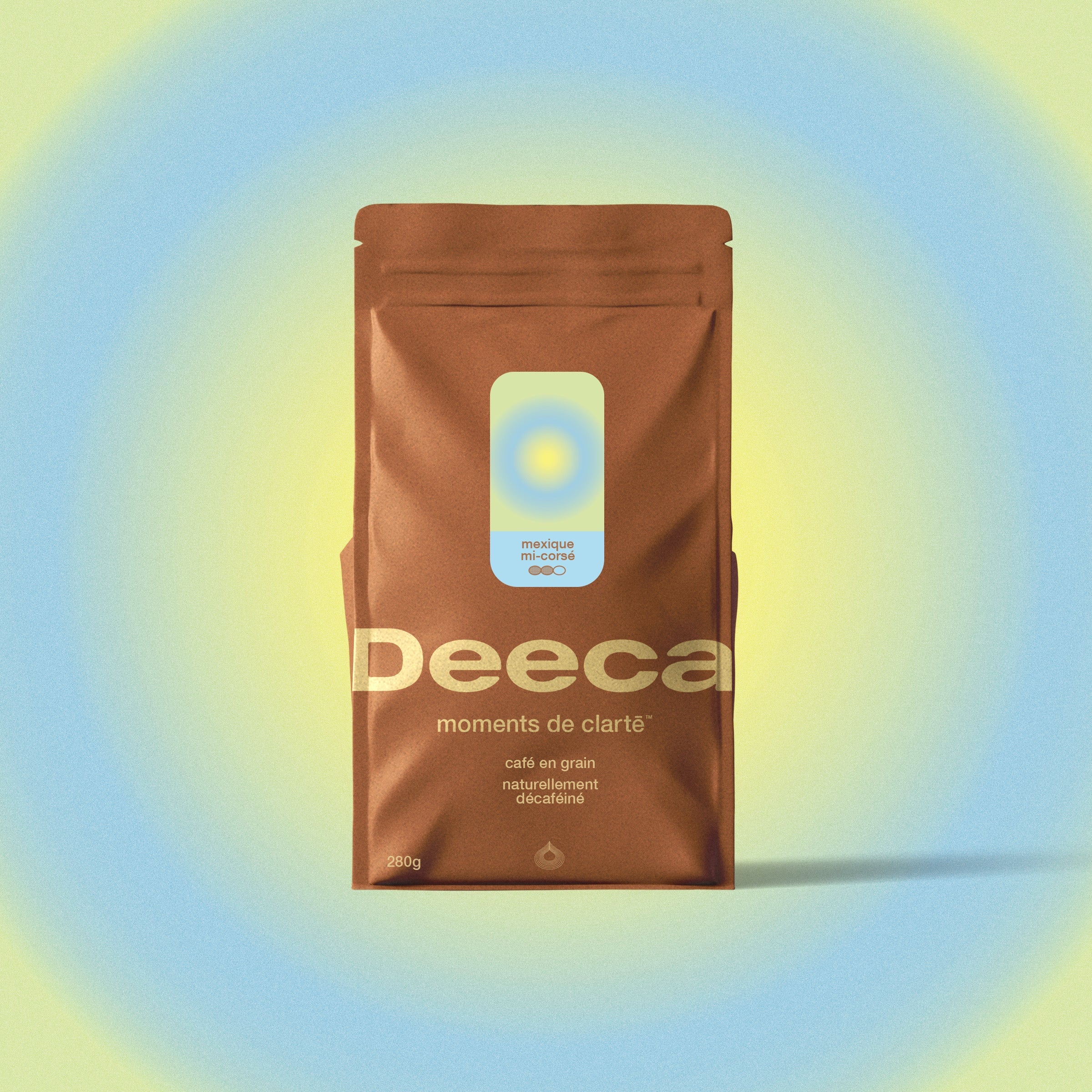 Mexico Medium-Dark Roast Decaf Coffee Beans - deeca