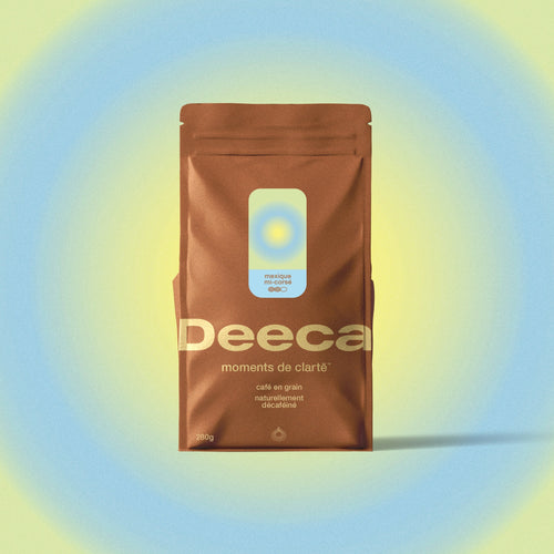 Mexico Medium-Dark Roast Decaf Coffee Beans - deeca